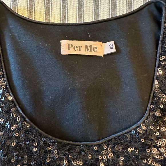 Per Me Record Dress Full Sequins Small - Picture 6 of 6